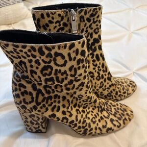 Leopard Booties